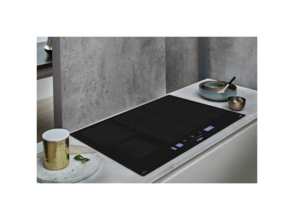 Whirlpool SMP 9010 C/NE/IXL – indukční varná deska 86 cm s FlexiFull, Smart Sense, Chef Control a iXelium