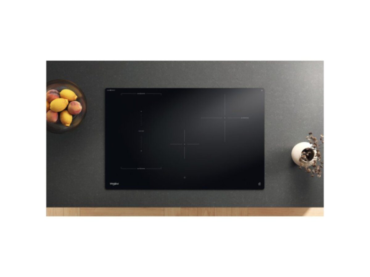 Whirlpool WTX8015DCF – indukční varná deska 80 cm s HeatControl, Flexi zónou a CleanProtect