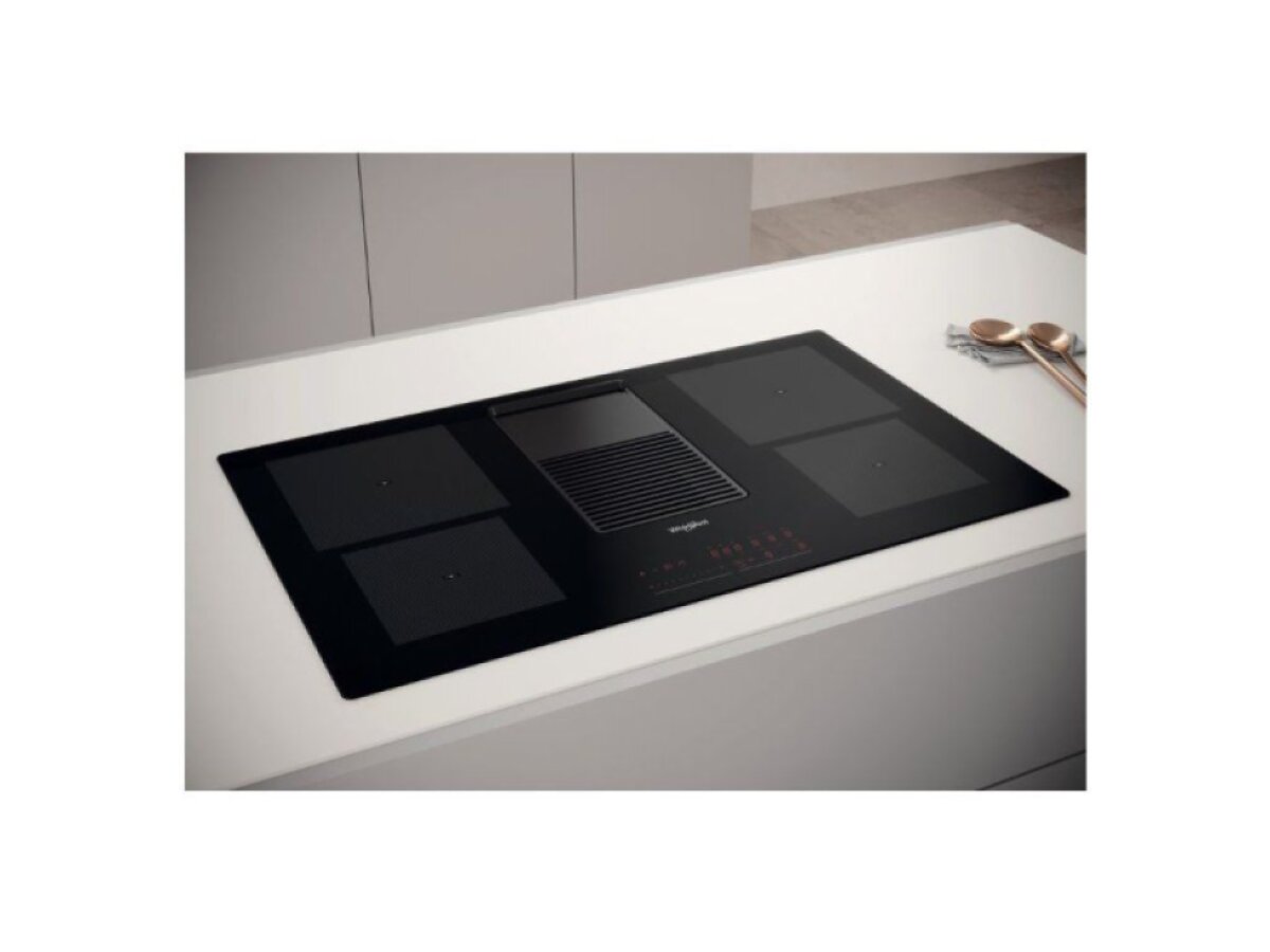 Whirlpool WVH 92 K/1 – indukční varná deska s integrovaným odsavačem par, 83 cm, Booster a Direct Access