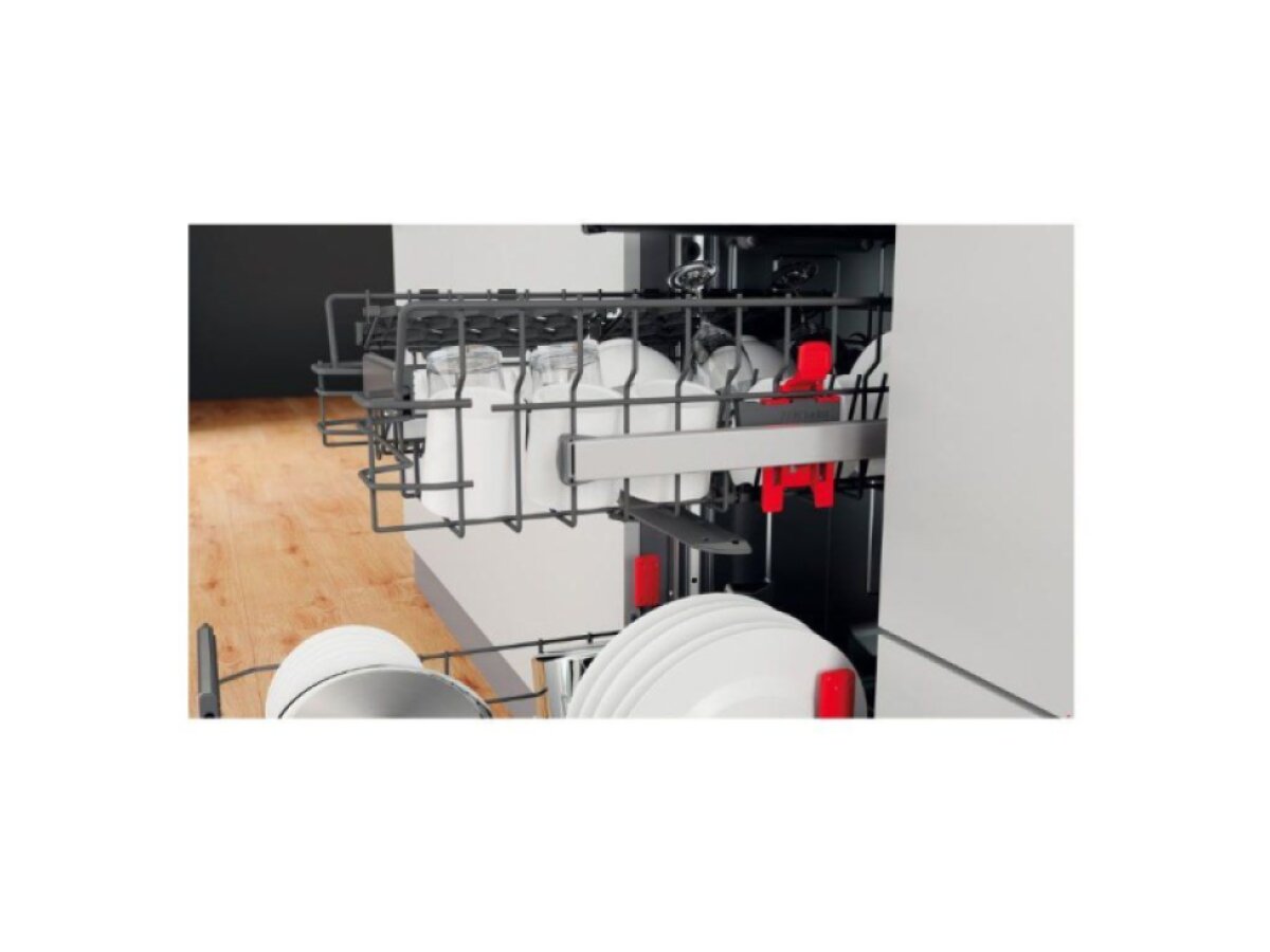 Whirlpool WSBO 3O34 PF X vestavná polovestavná myčka nádobí 45 cm, 10 sad, 6. SMYSL, PowerClean, NaturalDry