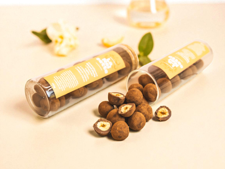 Dárková kazeta plná dražé - 7 chutí v krásném balení