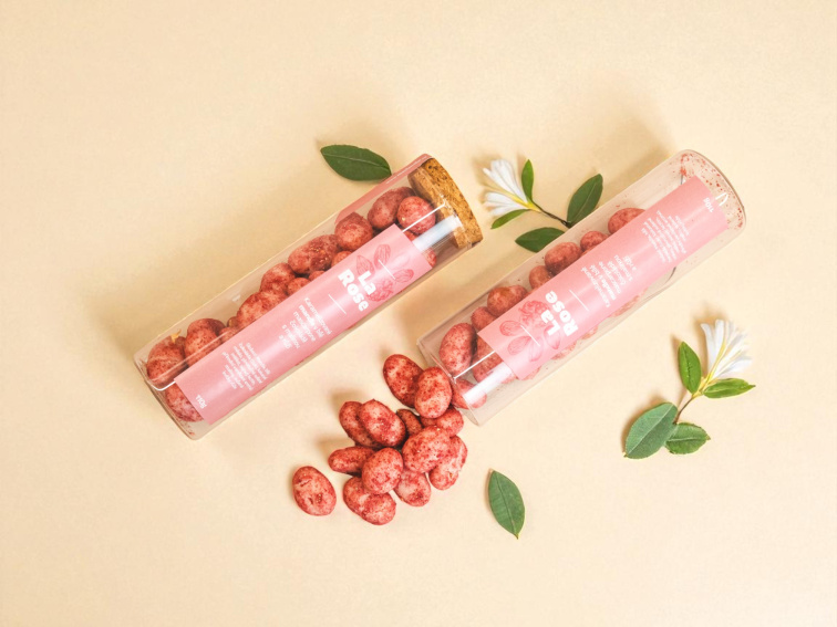 Dárková kazeta plná dražé - 7 chutí v krásném balení