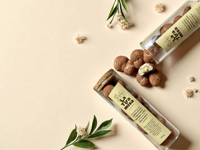 Dárková kazeta plná dražé - 7 chutí v krásném balení