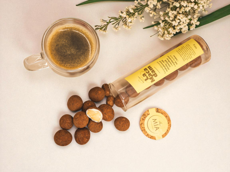 Dárková kazeta plná dražé - 7 chutí v krásném balení