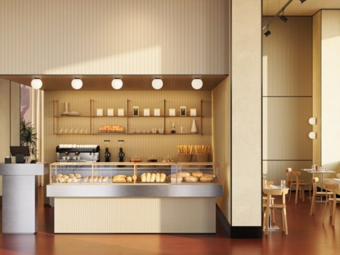 Obklad na stenu WALLSTYL LATTE MIX Noël & Marquet NMC 200cm