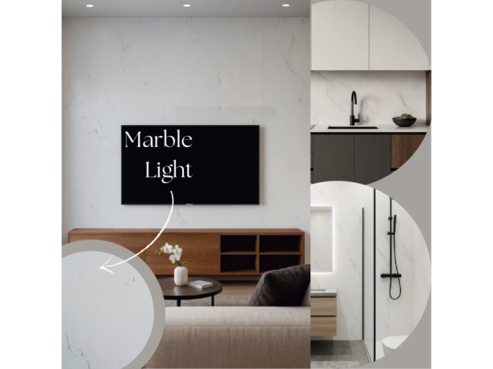 SPC panelový obklad MARBLE LIGHT, bal. 2ks