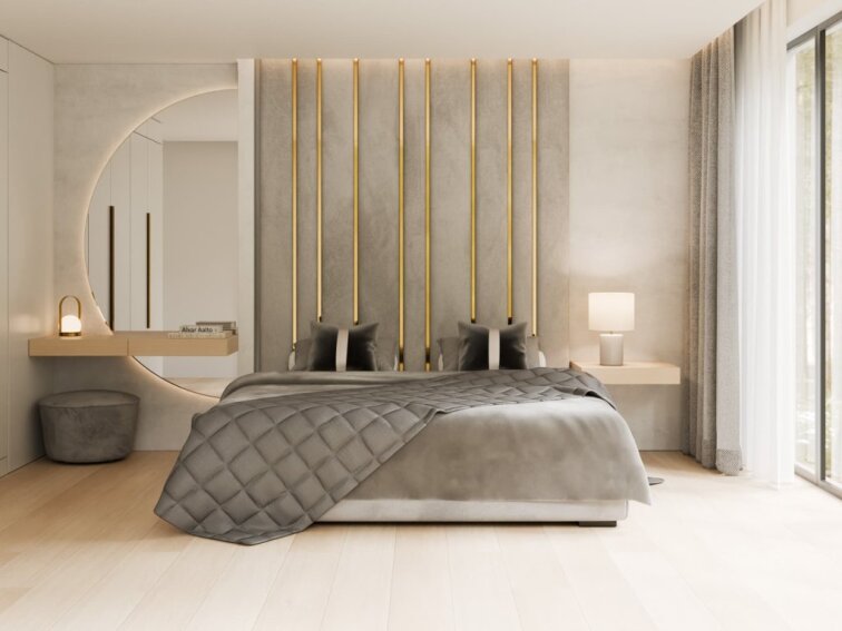 Samolepiaci kovový dekoračný pás plochý - zlatá matná 600 x 2 cm