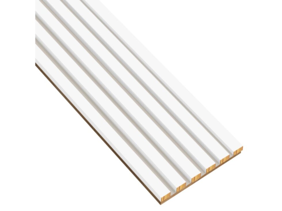 Lamely na kašmírovej doske - 12x28 mm - 6 ks - základný modul - 25,3 cm - biela capri