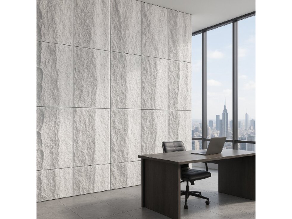 PU 3D panel Fuji S4 – dekoratívny obklad s efektom kameňa (60x120cm)