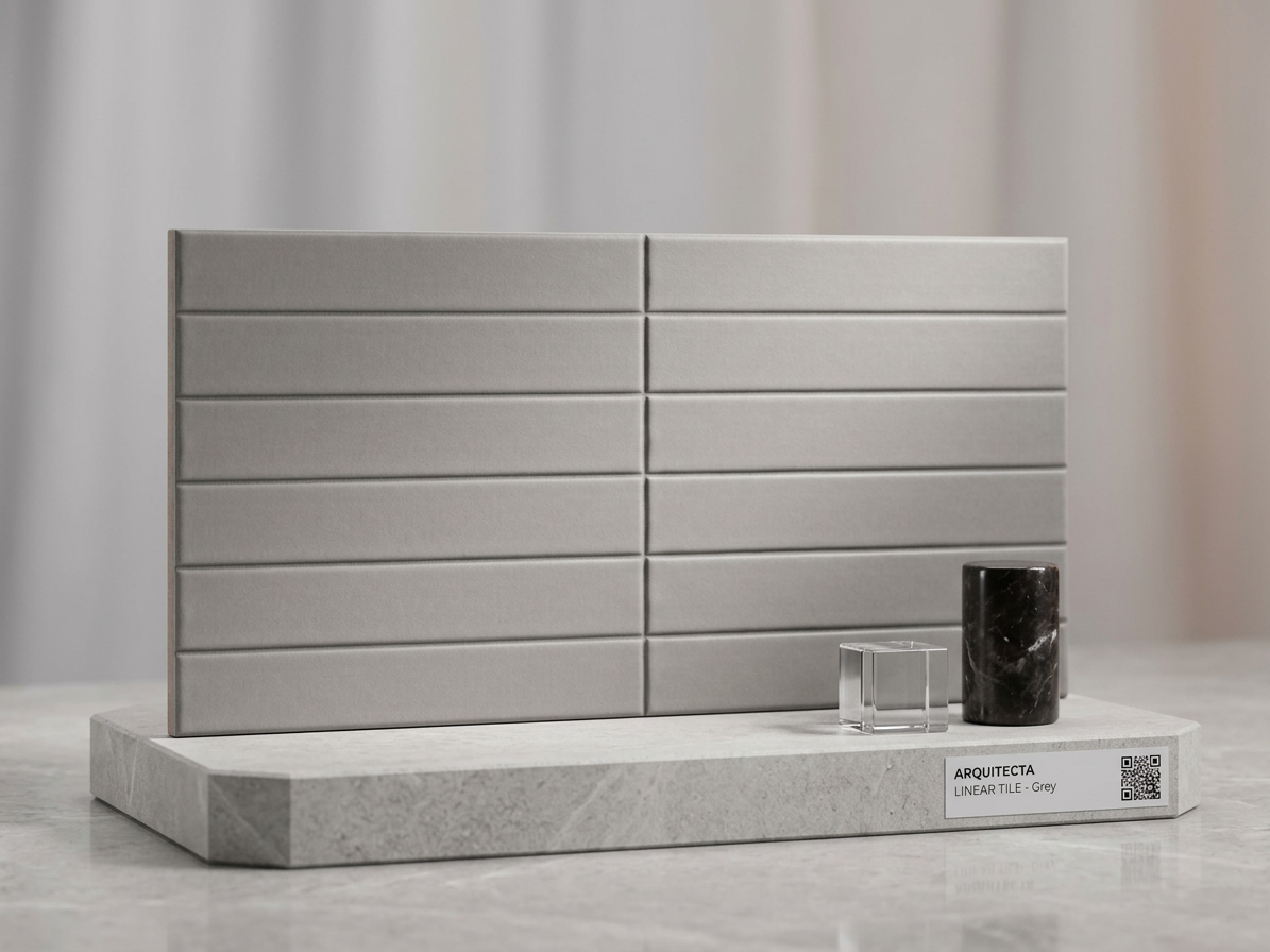 Samolepiaci zamatový 3D panel 69 x 140 cm VEL001 šedý