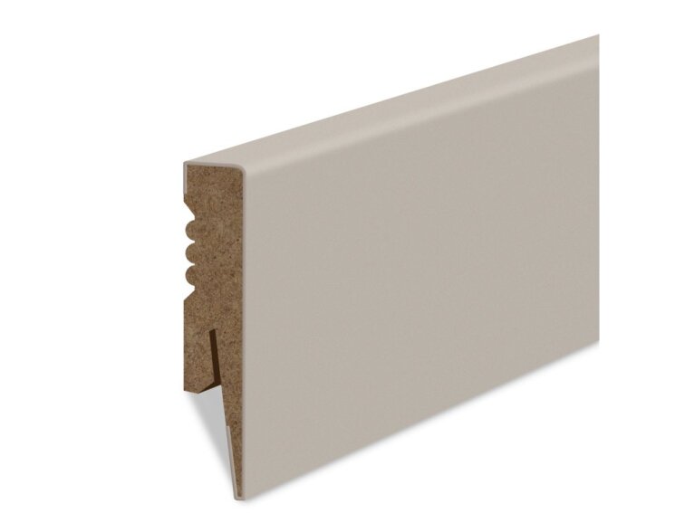 Podlahová lišta MDF - kašmír 8x1,6cm