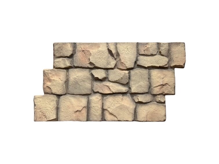 PU 3D panel Castle Stone – dekoratívny obklad s efektom kameňa (149x74cm)