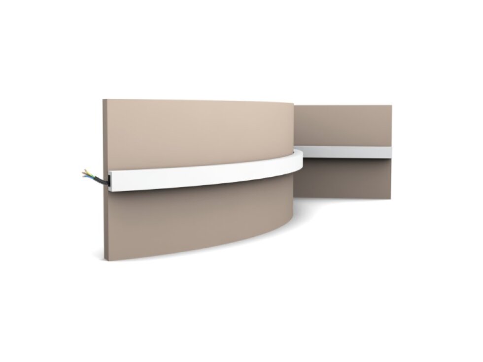 Flexibilná stropná lišta CX190F U-PROFILE ORAC