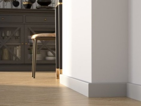 Podlahová lišta DuroFit sivá - PF060G