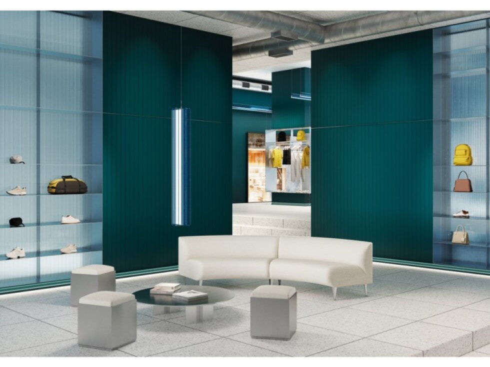 Obklad na stenu WALLSTYL MEZZALUNA L Noël & Marquet NMC 260cm