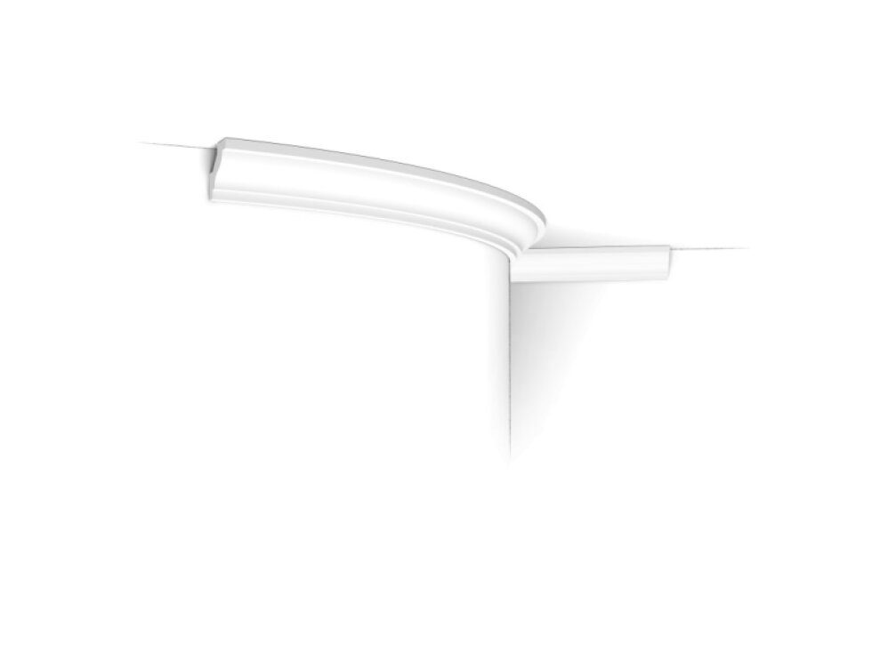 Flexibilná stropná lišta C230F ORAC - Vodoodolná a Pretierateľná