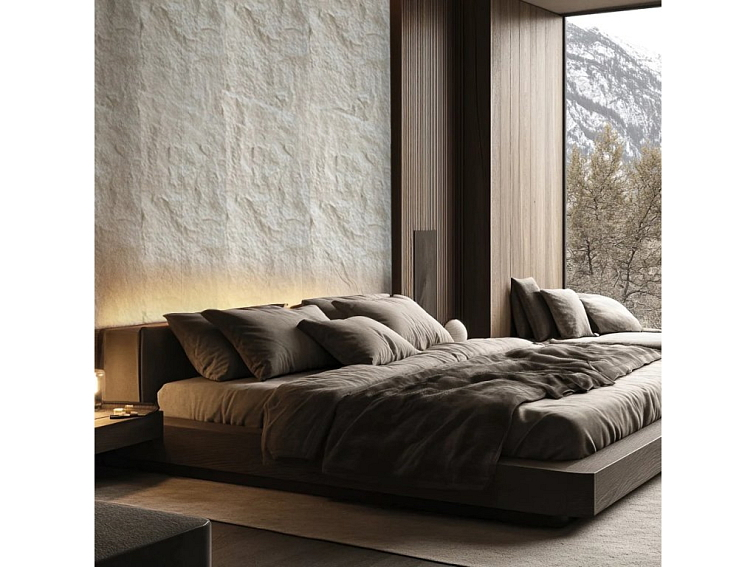 Stenový panel SANTERO R1 Stone Touch FLEX – biely, 60 × 290 × 4,5 cm