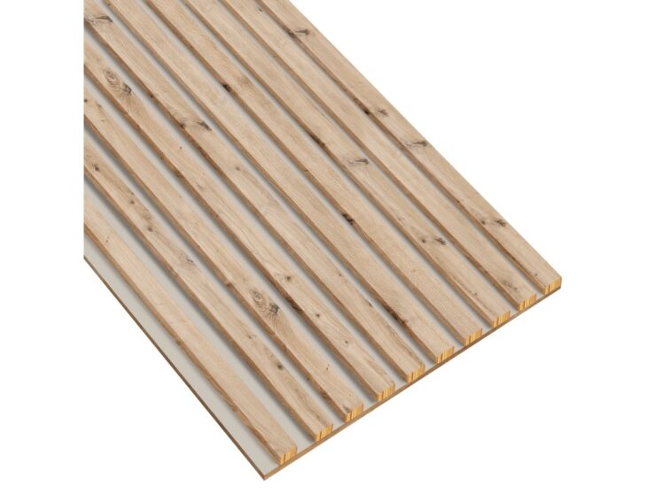 Lamely na kašmírovej doske - 12x28 mm - 10 ks - spojovací modul - 46 cm - dub artisan