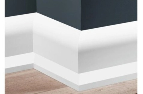 Podlahová lišta LED LPC-19 CEZAR - biela