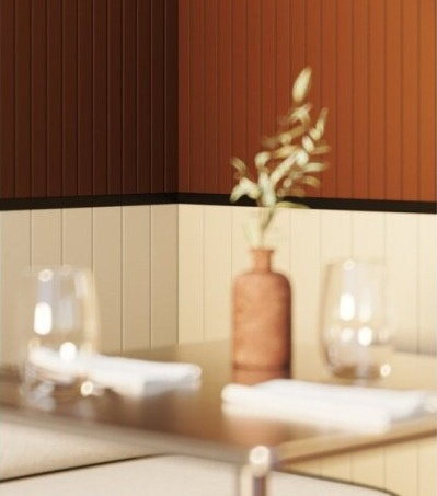 Obklad na stenu WALLSTYL LATTE L Noël & Marquet NMC 200cm