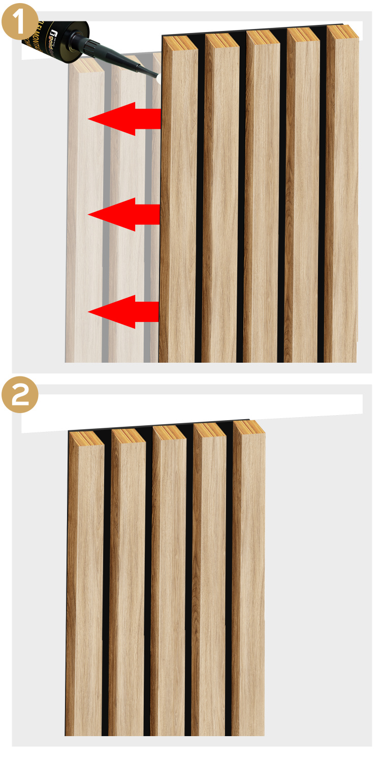 Lamely na kašmírovej doske - 12x28 mm - 10 ks - spojovací modul - 46 cm - čierna