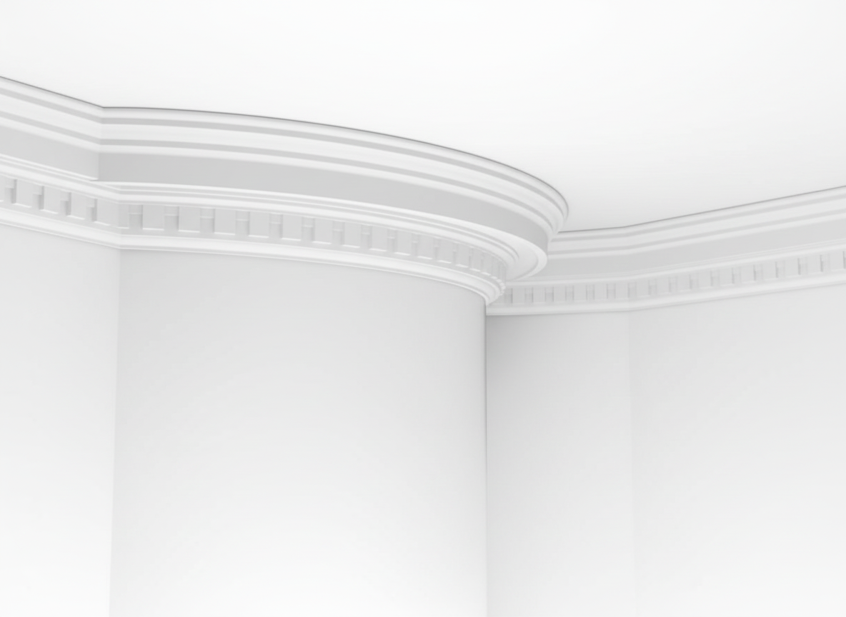 Flexibilná stropná lišta C211F ORAC - Biela, Vodoodolná, 200cm