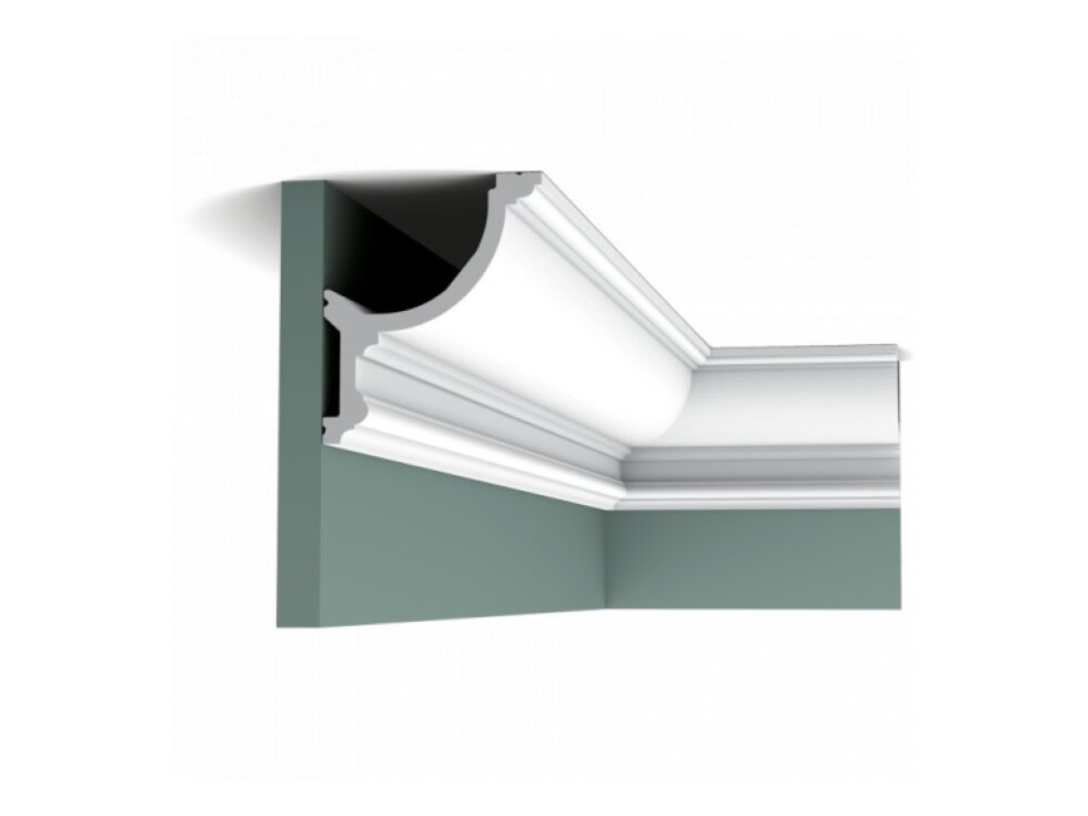 Flexibilná stropná lišta pre LED C901F ORAC, biela, 200 cm