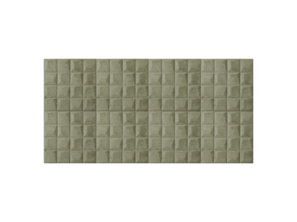 Samolepiaci zamatový 3D panel 69 x 140 cm VEL006 olivový