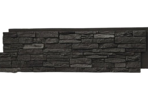 PU 3D panel Basalt Night – dekoratívny obklad s efektom kameňa