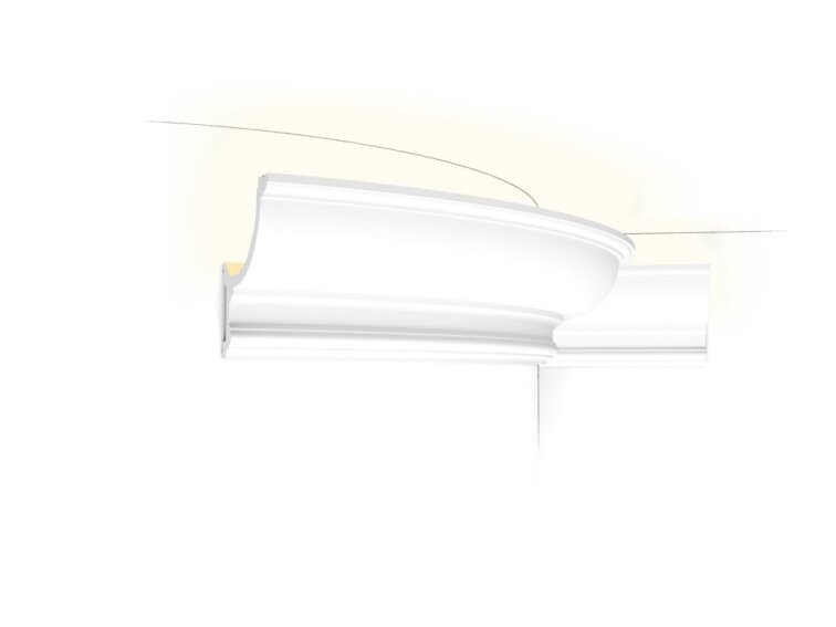 Flexibilná stropná lišta pre LED C901F ORAC, biela, 200 cm