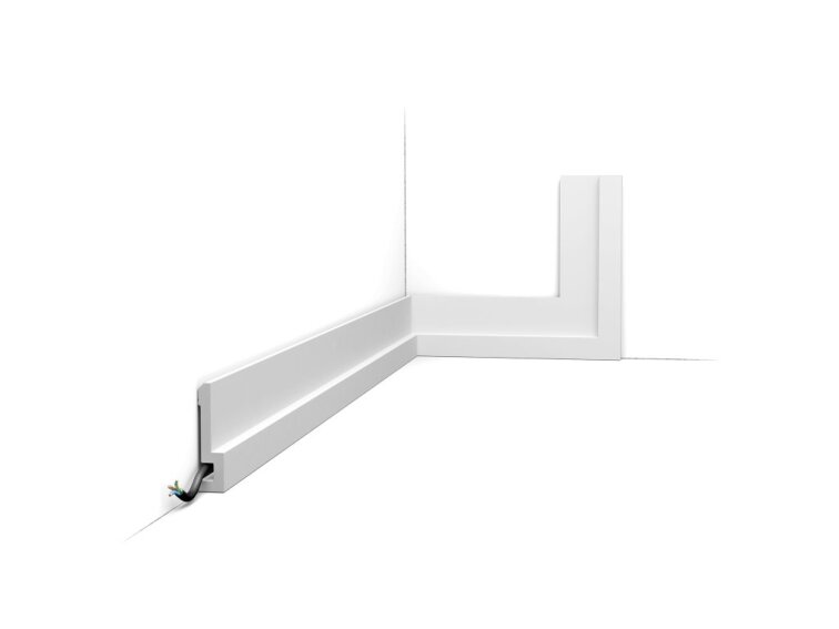 Flexibilná stropná lišta PX198F U-STEPS ORAC