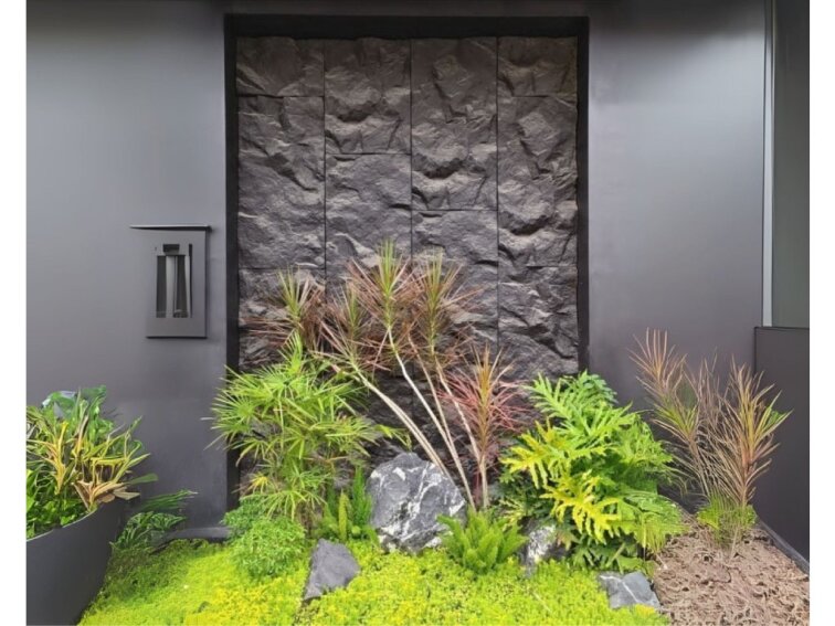 PU 3D panel Makalu S3 – dekoratívny obklad s efektom kameňa (60×290cm)