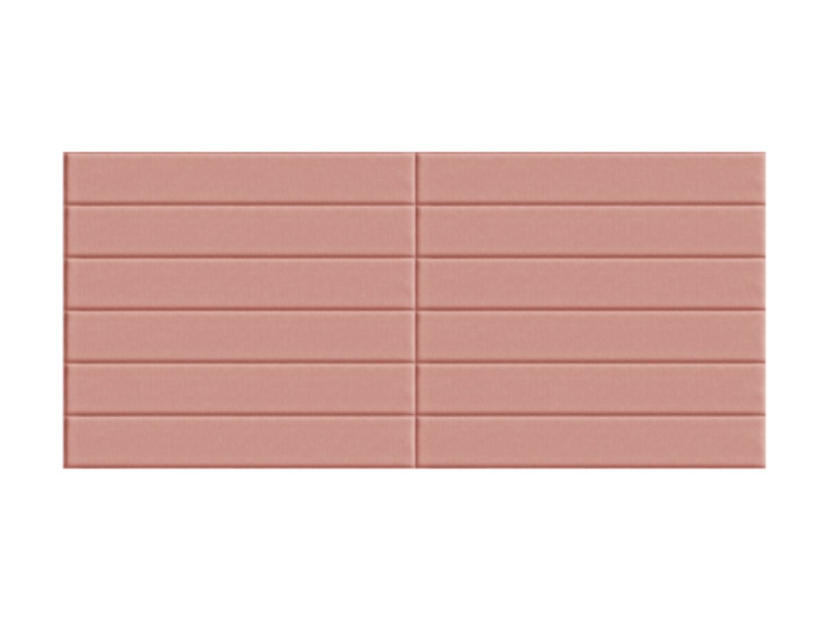 Samolepiaci zamatový 3D panel 69 x 140 cm VEL002 ružový