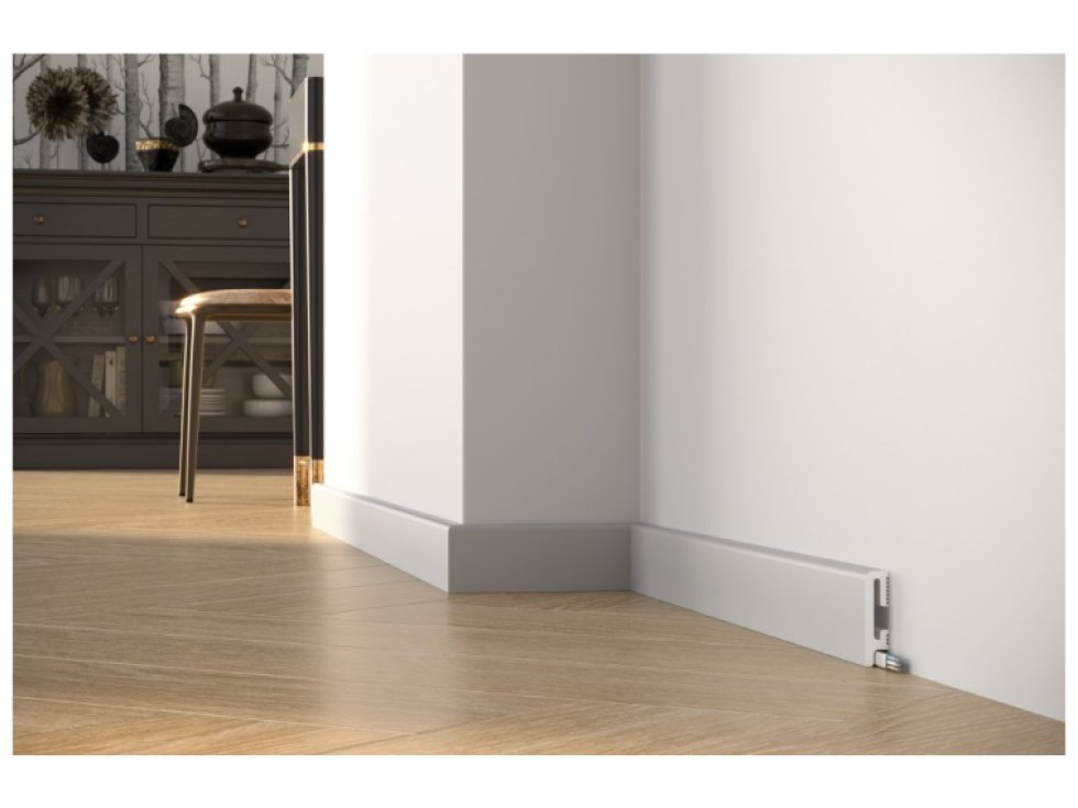 Podlahová lišta DuroFit sivá - PF060G