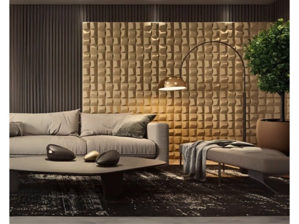 PU 3D panel Odin – dekoratívny obklad (60x120cm)