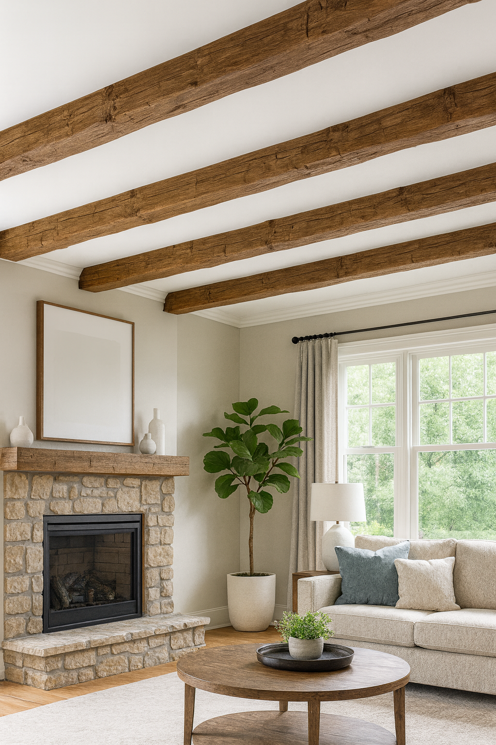 Umelý trám RUSTIC 120x120mm 2m