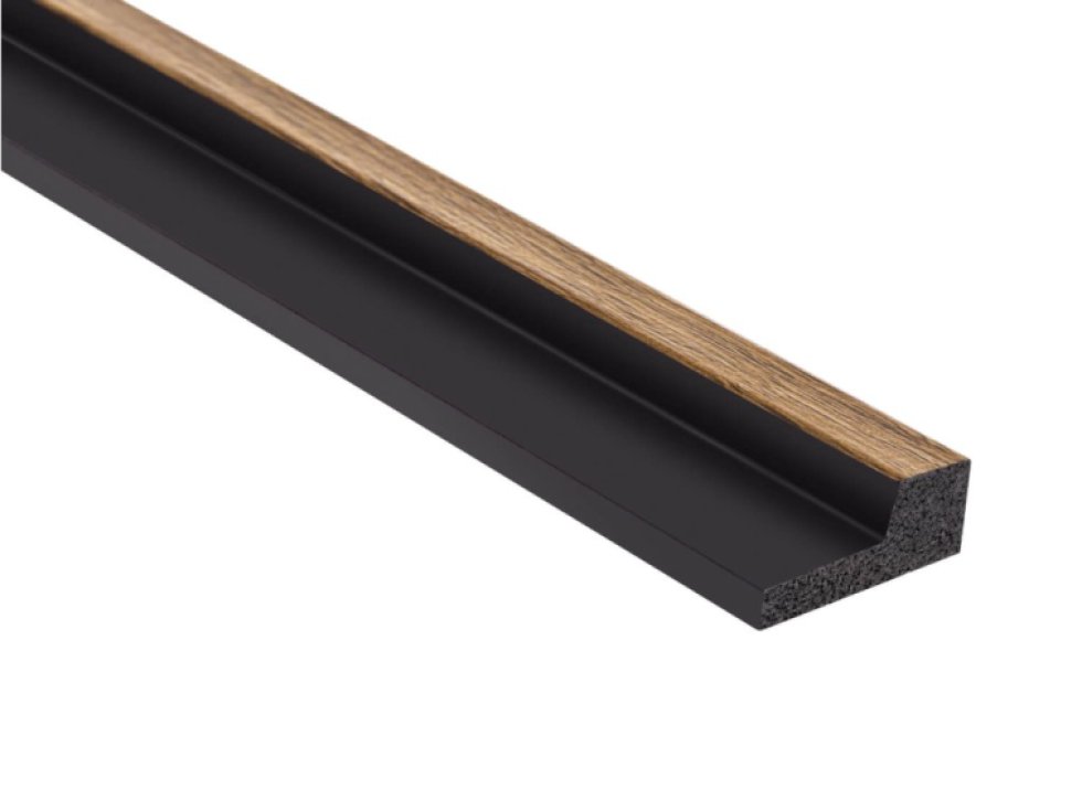 Pravé zakončenie lamely STRETTO, dub klasický L0106R