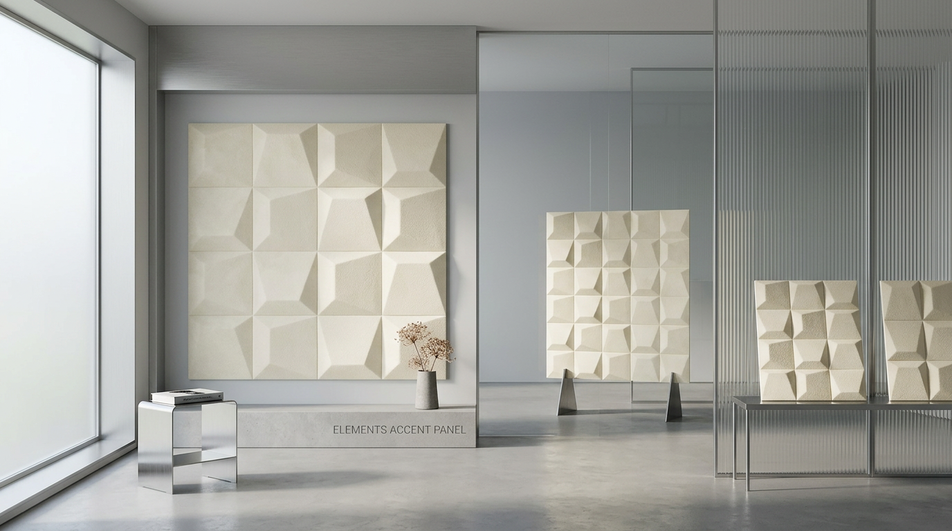 Samolepiaci zamatový 3D panel 34 x 34 cm VEL901 béžový