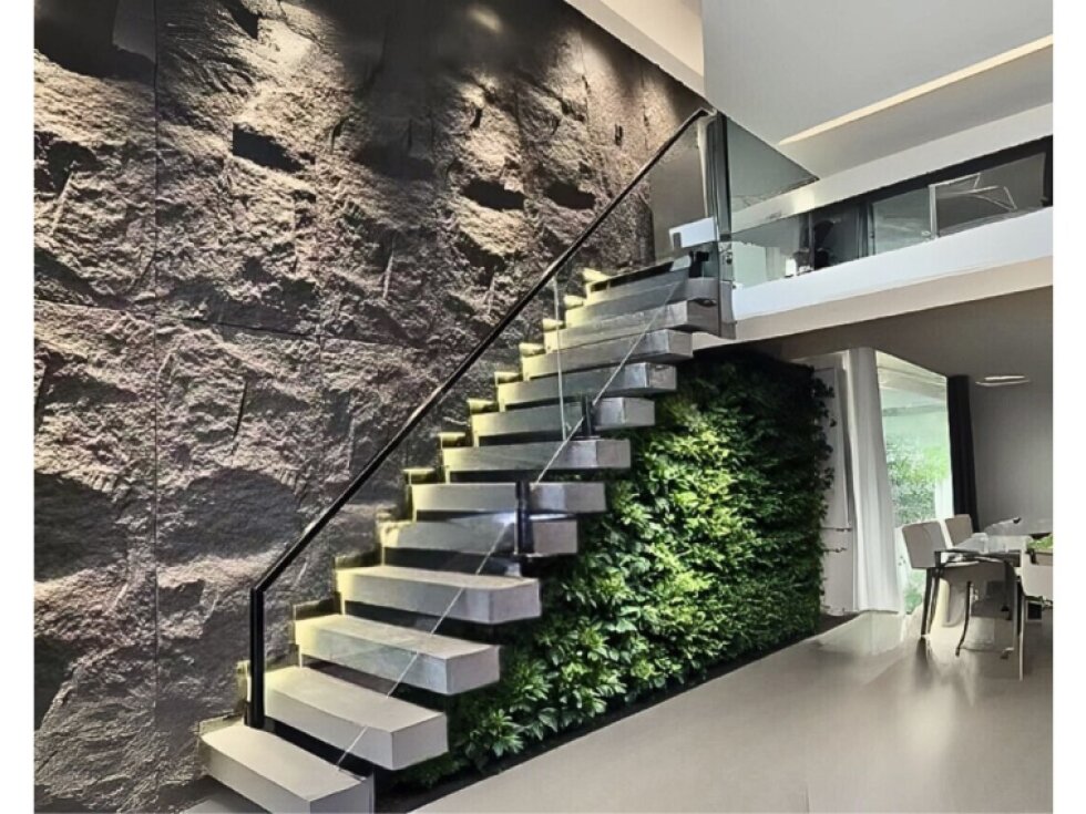 PU 3D panel Everest S12 – dekoratívny obklad s efektom kameňa (60x120cm)