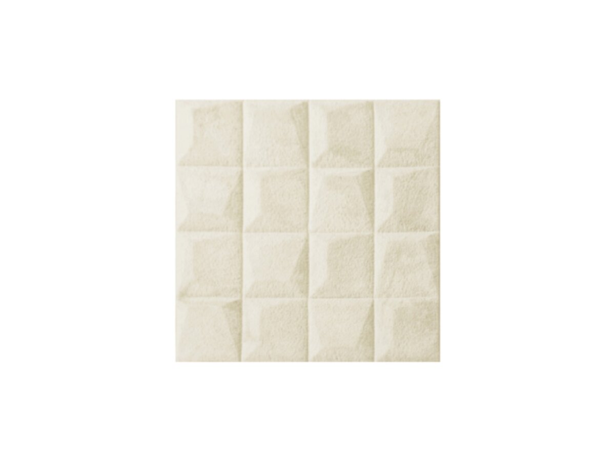 Samolepiaci zamatový 3D panel 34 x 34 cm VEL901 béžový
