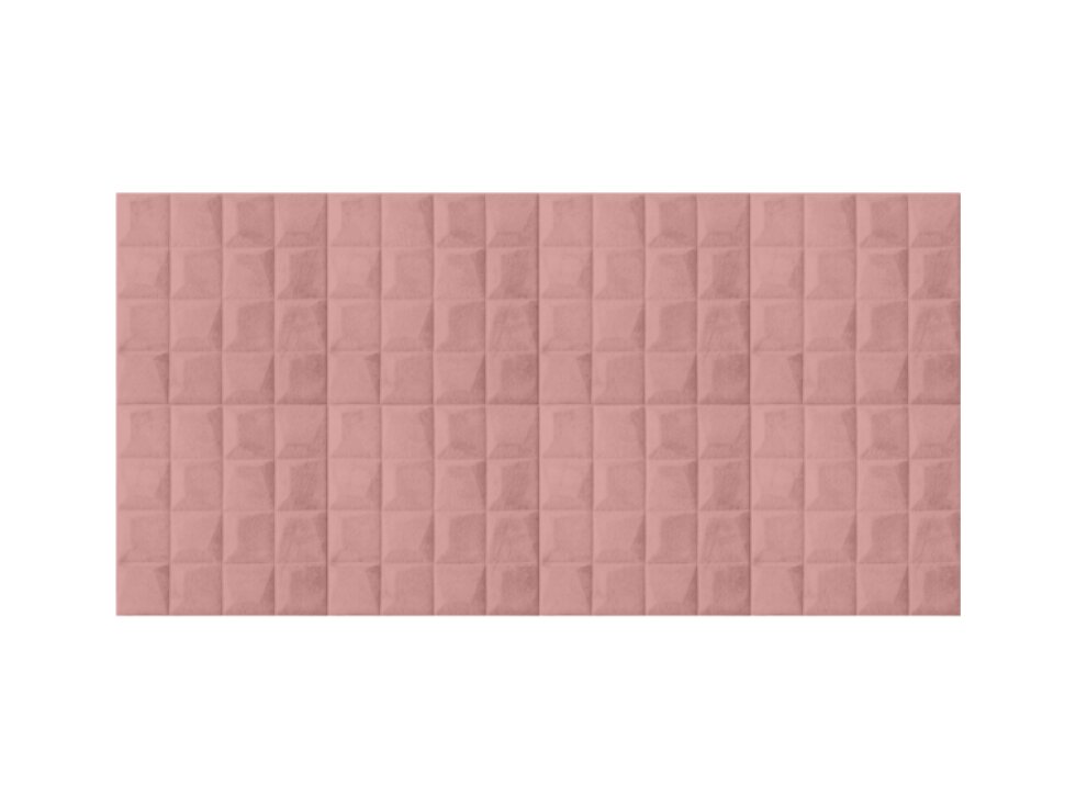 Samolepiaci zamatový 3D panel 69 x 140 cm VEL014 ružový