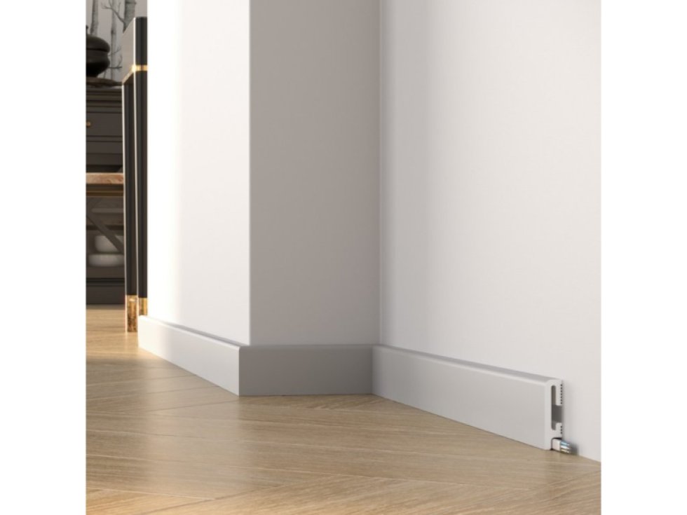 Podlahová lišta DuroFit sivá - PF060G