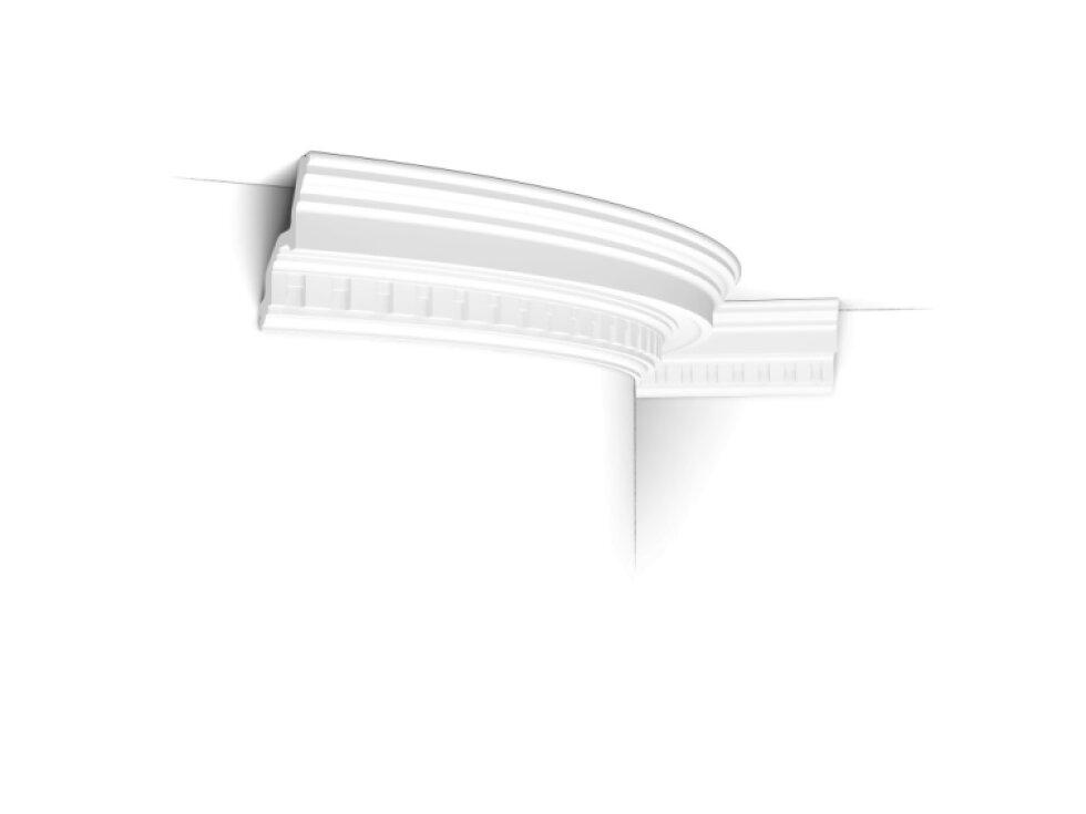 Flexibilná stropná lišta C211F ORAC - Biela, Vodoodolná, 200cm