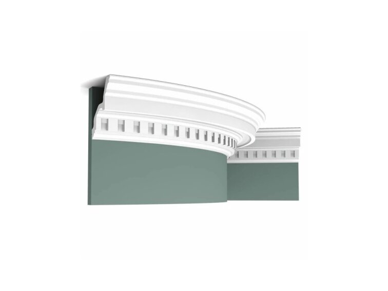 Flexibilná stropná lišta C211F ORAC - Biela, Vodoodolná, 200cm