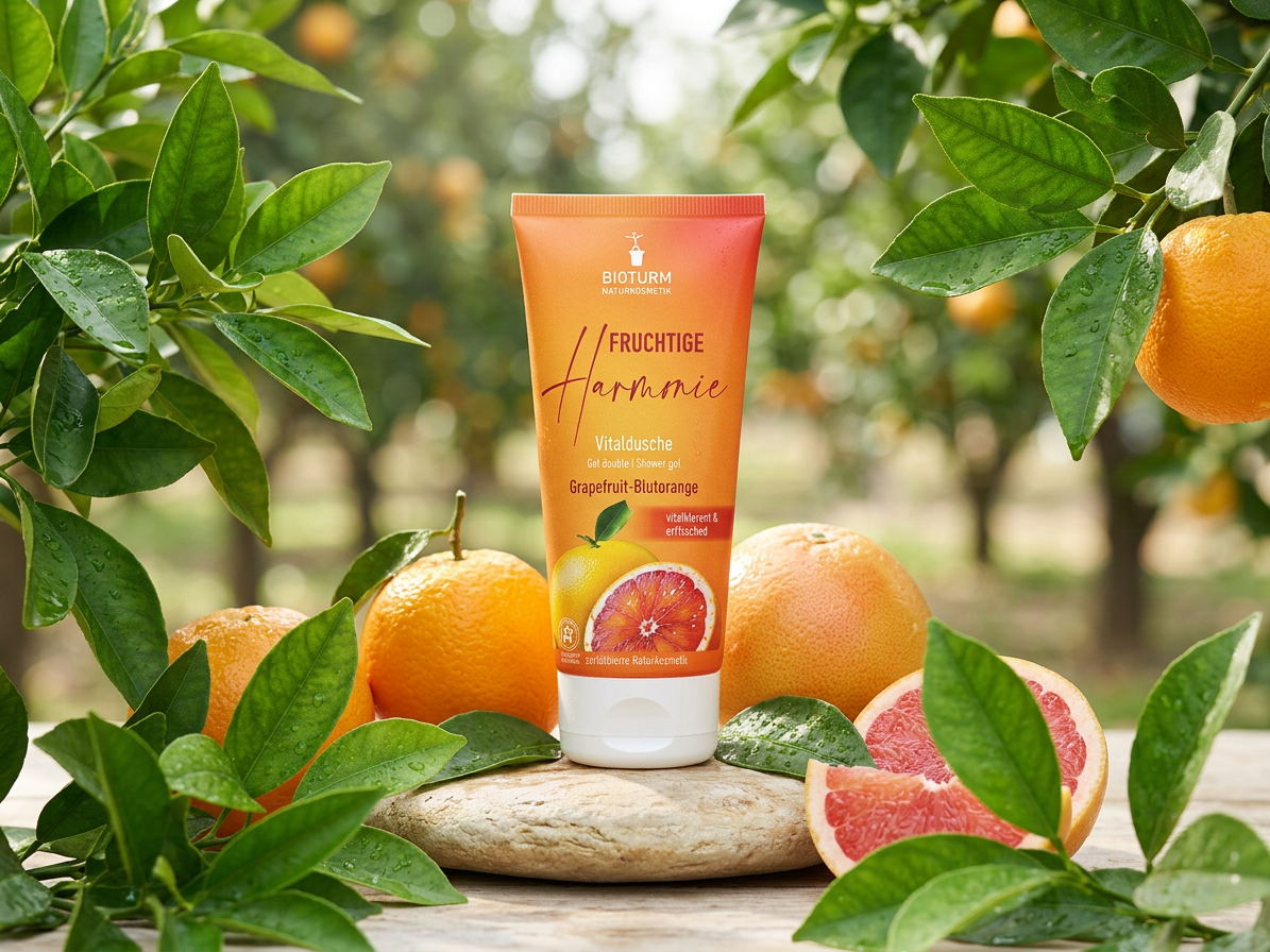 BIOTURM sprchový gél grapefruit a červený pomaranč