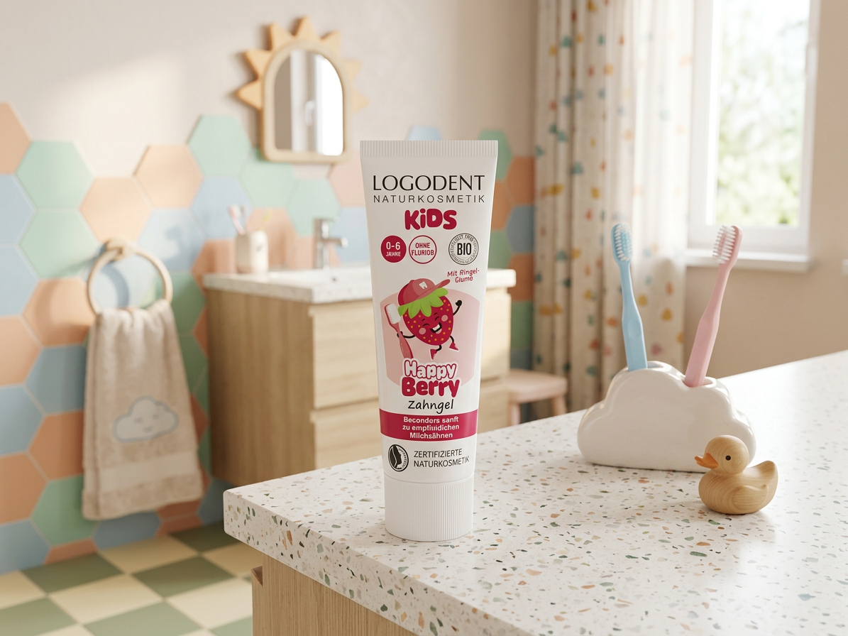 Detský zubný gél jahoda HAPPY BERRY