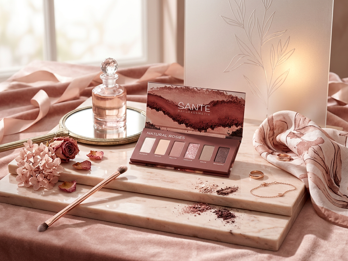 Minerálne očné tiene Palette NATURAL ROSES