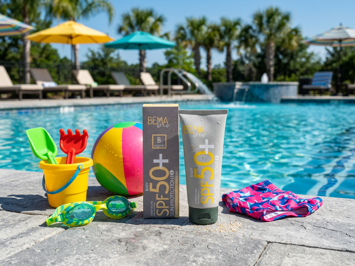 BemaBio opaľovací krém Baby SPF50+