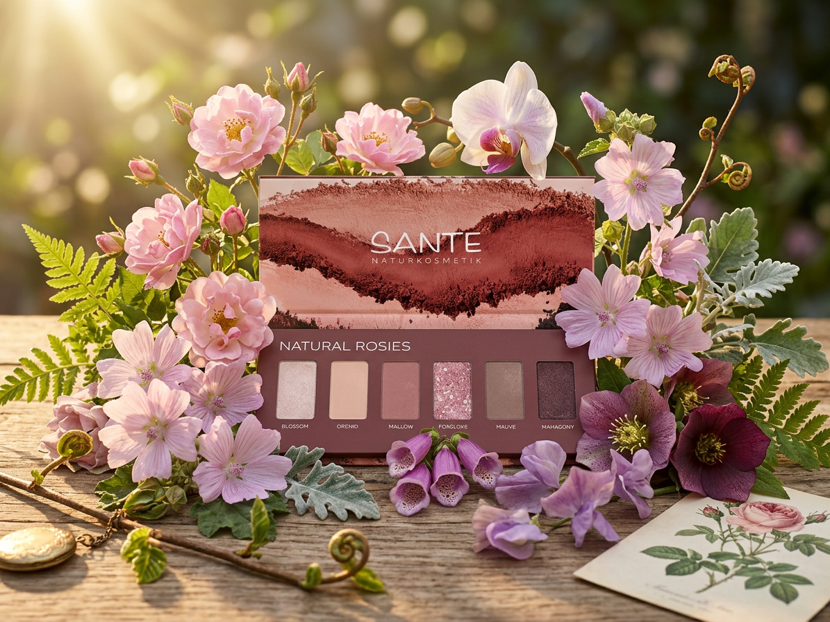 Minerálne očné tiene Palette NATURAL ROSES