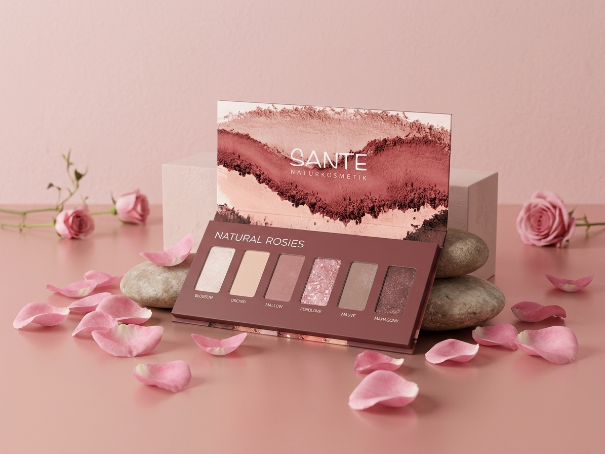 Minerálne očné tiene Palette NATURAL ROSES